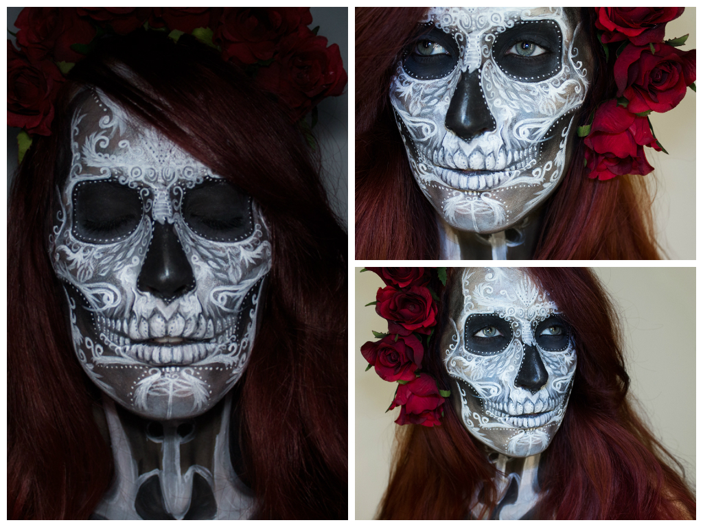 визажист, макияж, пугающий жуткий, маска из кожи, Сандра Холбом Sandra Holmbom