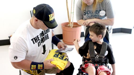 Джон Сина 400 пожеланий, john cena Make-A-Wish Foundation