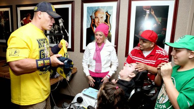 Джон Сина 400 пожеланий, john cena Make-A-Wish Foundation