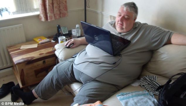 Алан Оутс, Alan Oates, похудел на 122 кг, жена дразнила Джабба Хатт