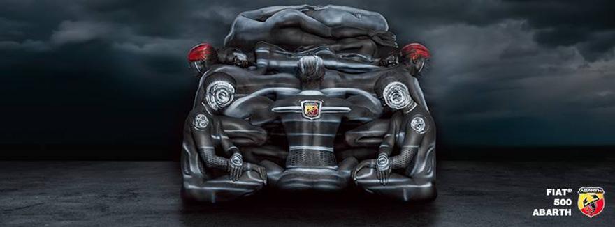 Сложные и соблазнительные боди-арт иллюзии с участием девушек боди-арт иллюзии, художница Трина Мерри, Trina Merry