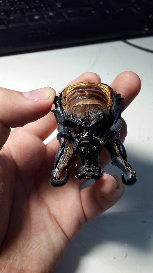 Невообразимые скульптуры из обычного картона от Кай-Сян Хонга скульптуры из картона, годзилла из картона, картон железный человек, Кай-Сян Хонг, Kai-Xiang Xhong