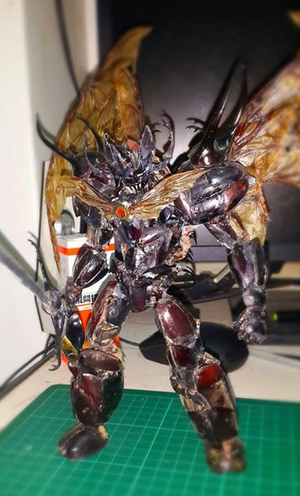 Невообразимые скульптуры из обычного картона от Кай-Сян Хонга скульптуры из картона, годзилла из картона, картон железный человек, Кай-Сян Хонг, Kai-Xiang Xhong