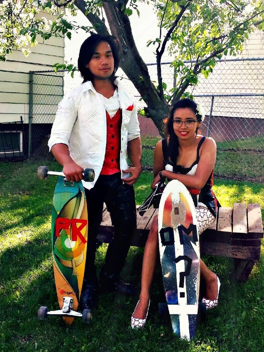 одежда из скотча, платье из скотча, костюм из скотча, для выпускного вечера из скотча