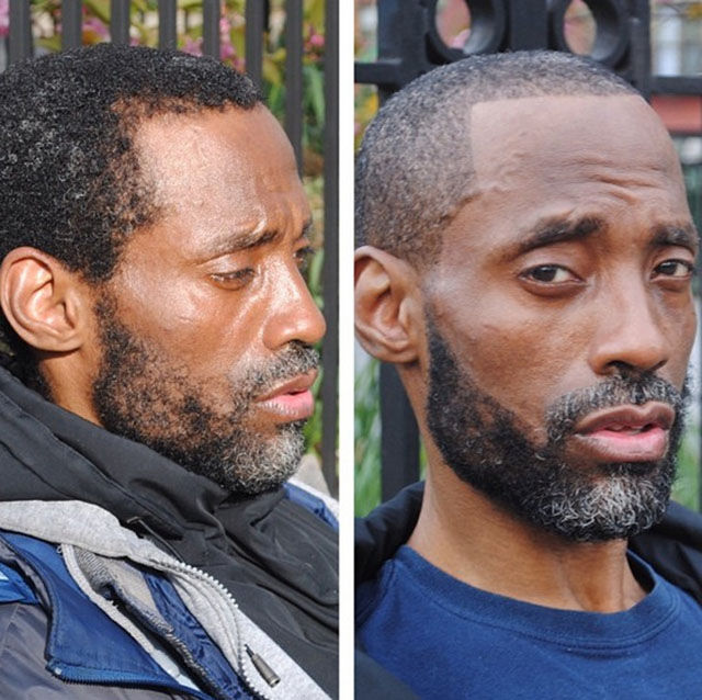 Каждое воскресенье стилист Марк Бастос бесплатно делает стильные стрижки бездомным Mark Bustos hair stylist. Марк Бастос стрижёт бездомных