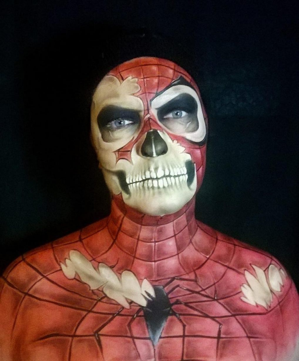 Никки Шелли, Nikki Shelley, жуткий макияж мать троих детей