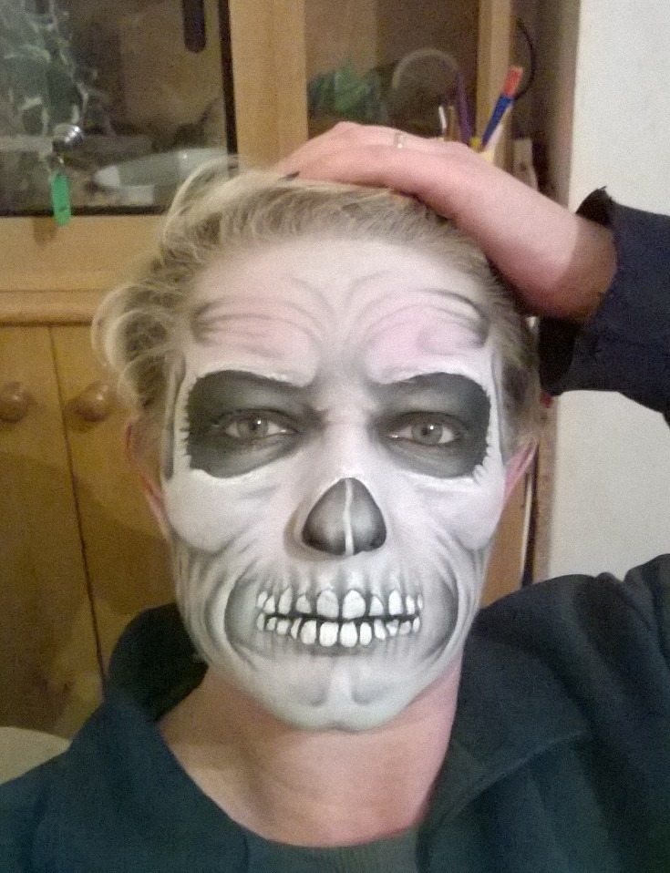 Никки Шелли, Nikki Shelley, жуткий макияж мать троих детей