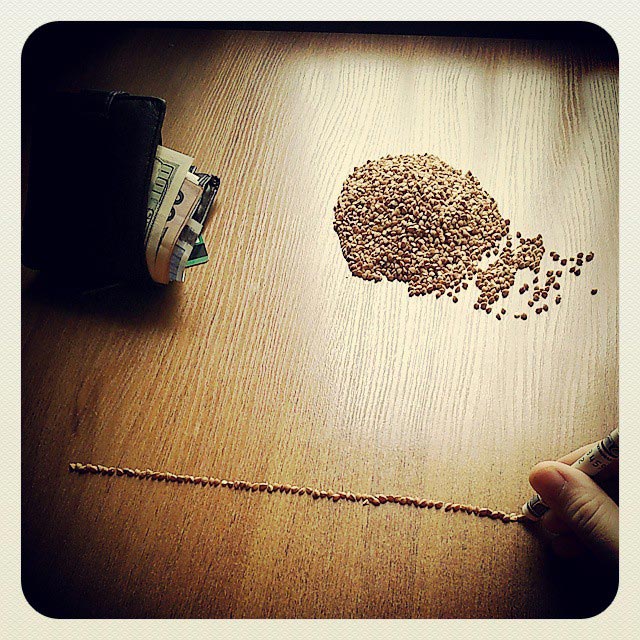 гречка instagram, гречка Россия кризис