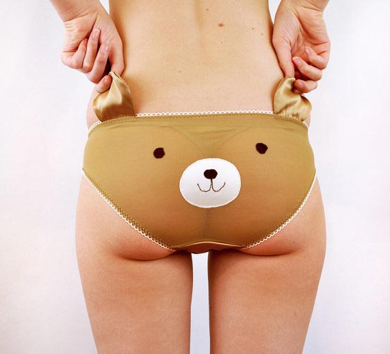 умиляющее нижнее белье, Knickerocker, нижнее белье с животными