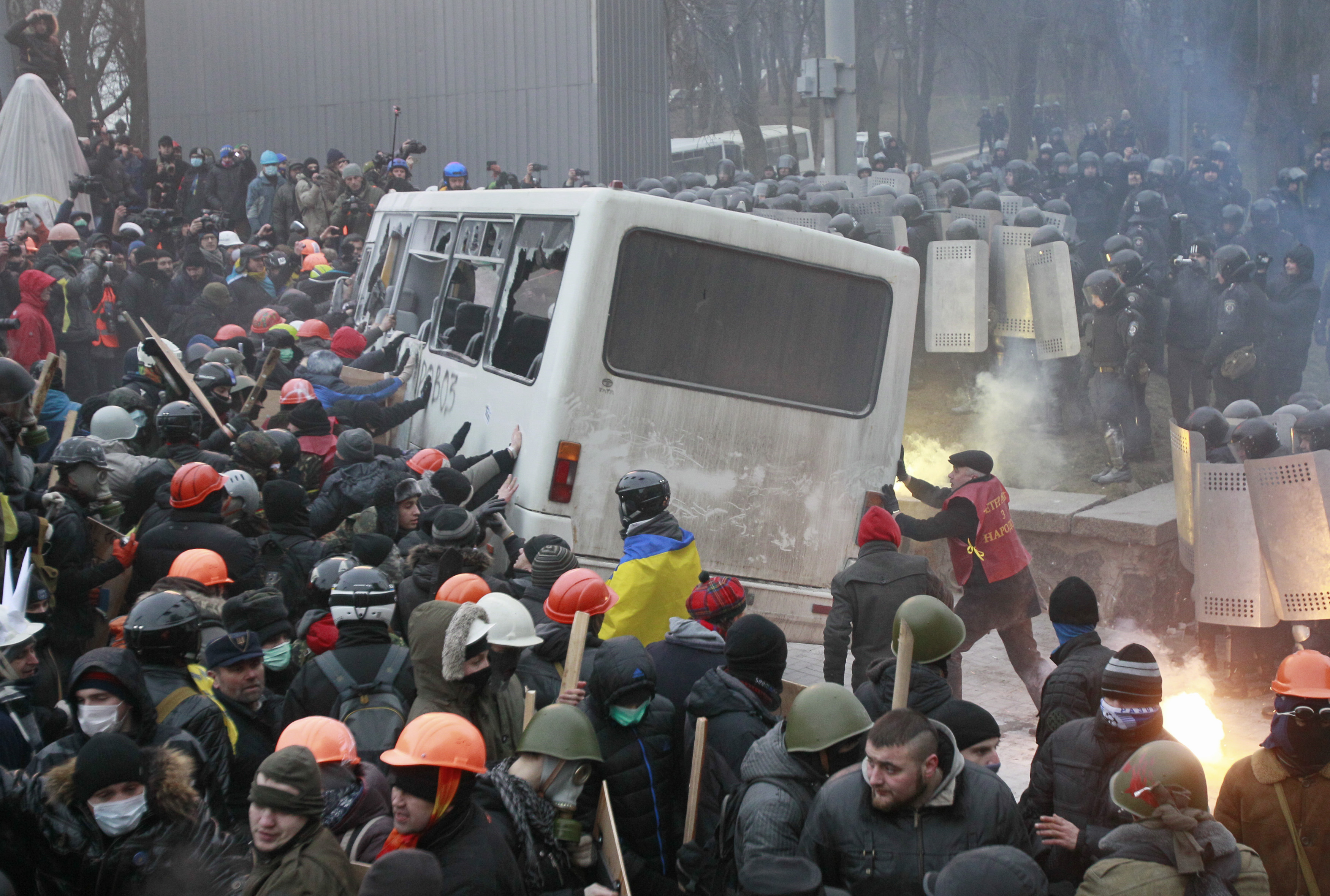Что произошло на майдане в 2014. Революция на Майдане 2014.