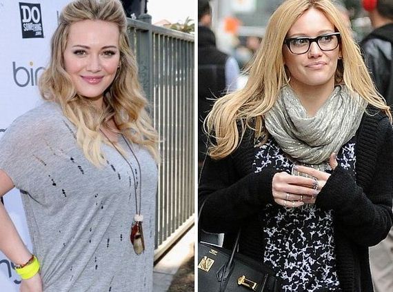 Голливудские знаменитости в очках и без, звезды в очках без очков, фото