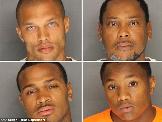 Арестованный голубоглазый преступник, свел с ума женскую половину интернета Арестованный красавчик, голубоглазый преступник, Джереми Микс, Jeremy Meeks, самый красивый преступник