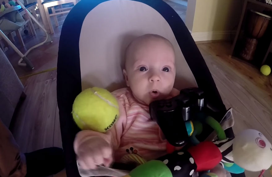 Собака закидала подарками ребенка, извиняясь за кражу одной игрушки собака закидала ребенка игрушками, Чарли игрушки Лаура, собака игрушки для ребенка