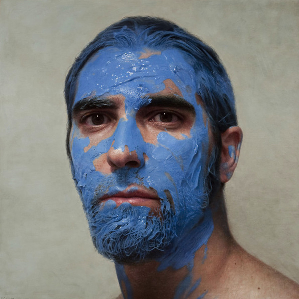 гиперреалистичные портреты, автопортреты, маслом, Элой Моралес, Eloy Morales