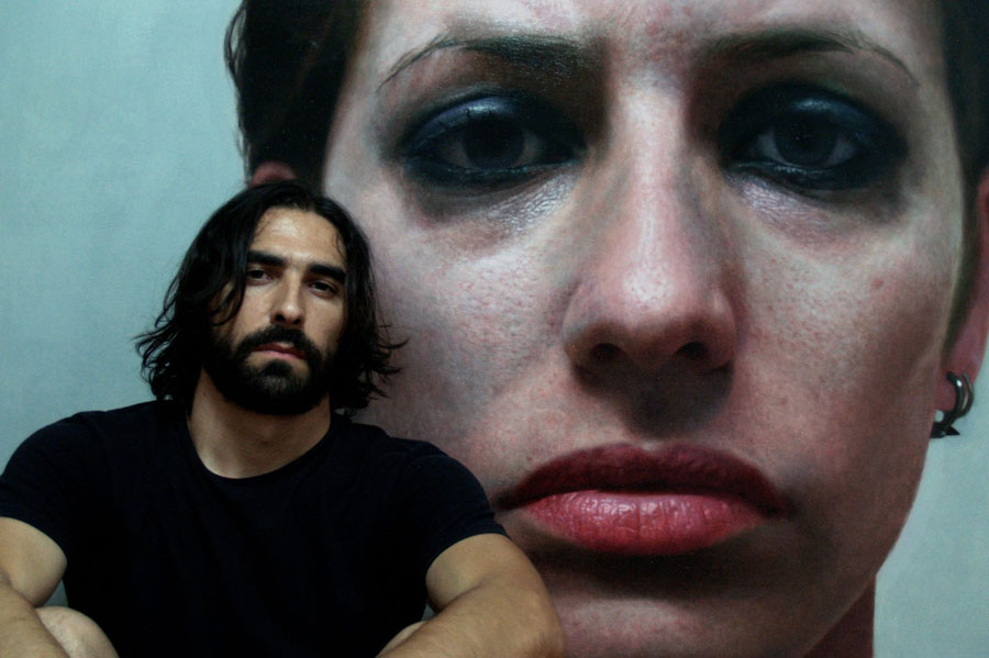 гиперреалистичные портреты, автопортреты, маслом, Элой Моралес, Eloy Morales