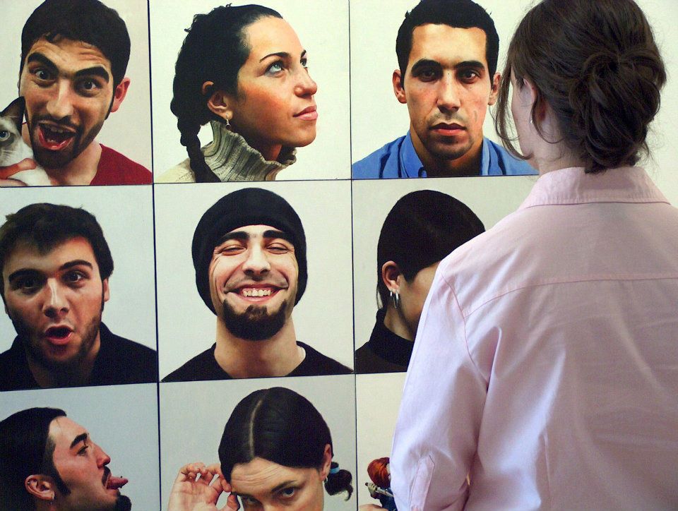 гиперреалистичные портреты, автопортреты, маслом, Элой Моралес, Eloy Morales