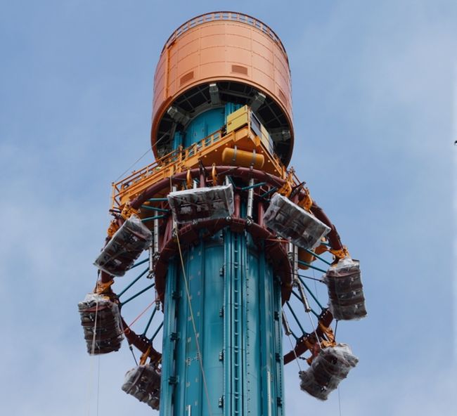 страшный аттракцион, Ярость Сокола,  Falcon's Fury,