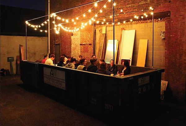 Ресторан Salvage Supperclub, ресторан едят из мусорного бака, Джон Трухафт, John Treuhaft