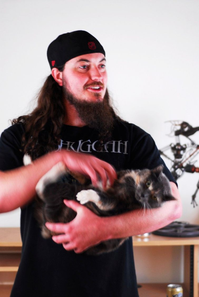 металлические коты, коты и металлисты, лександра Крокетт, Alexandra Crocket