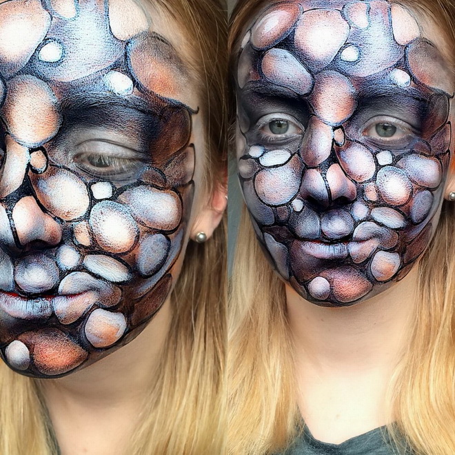 Фантастические перевоплощения девушки при помощи макияжа, ставшие интернет-сенсацией Перевоплощения при помощи макияжа, Белинда Мейнс, Belinda Maines