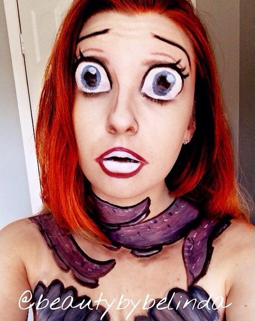 Фантастические перевоплощения девушки при помощи макияжа, ставшие интернет-сенсацией Перевоплощения при помощи макияжа, Белинда Мейнс, Belinda Maines