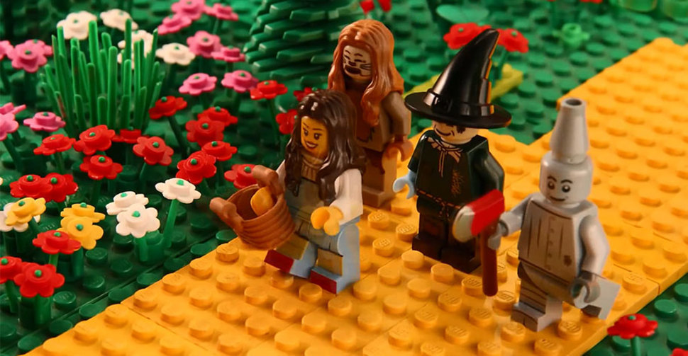 сцены голливудских блокбастеров из Lego, сцены знаменитых фильмов из Лего, Морган Спенс, Morgan Spence