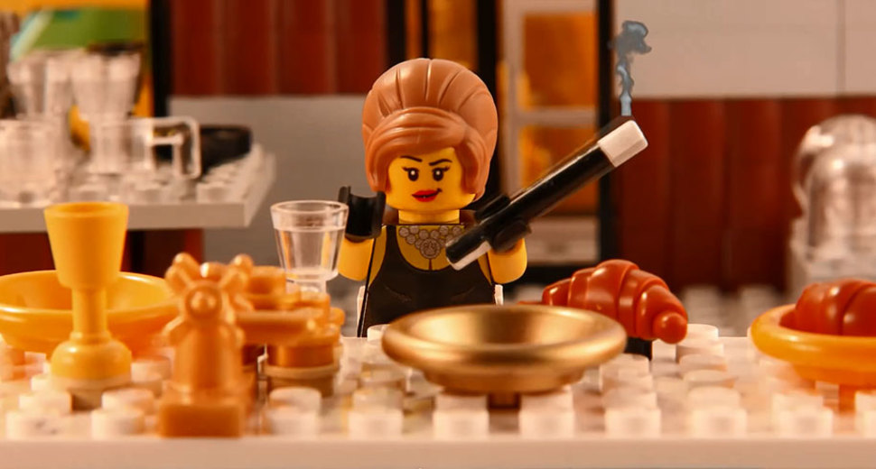 сцены голливудских блокбастеров из Lego, сцены знаменитых фильмов из Лего, Морган Спенс, Morgan Spence