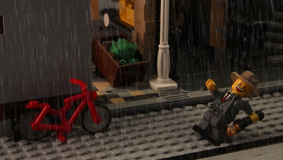 сцены голливудских блокбастеров из Lego, сцены знаменитых фильмов из Лего, Морган Спенс, Morgan Spence