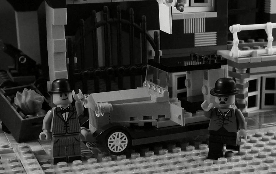 сцены голливудских блокбастеров из Lego, сцены знаменитых фильмов из Лего, Морган Спенс, Morgan Spence