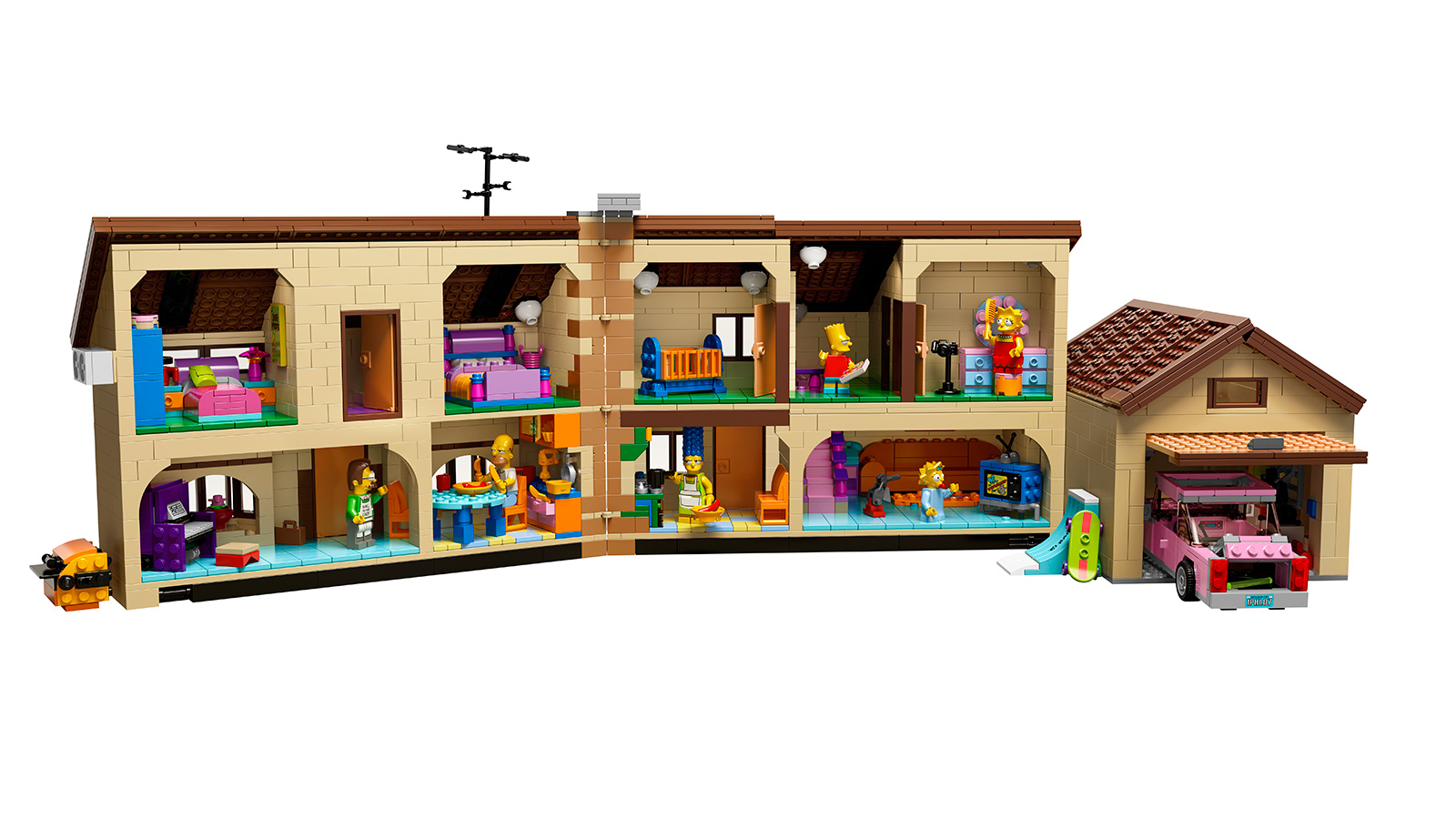 Игрушечный дом, Симпсоны, конструктор LEGO, The Simpsons