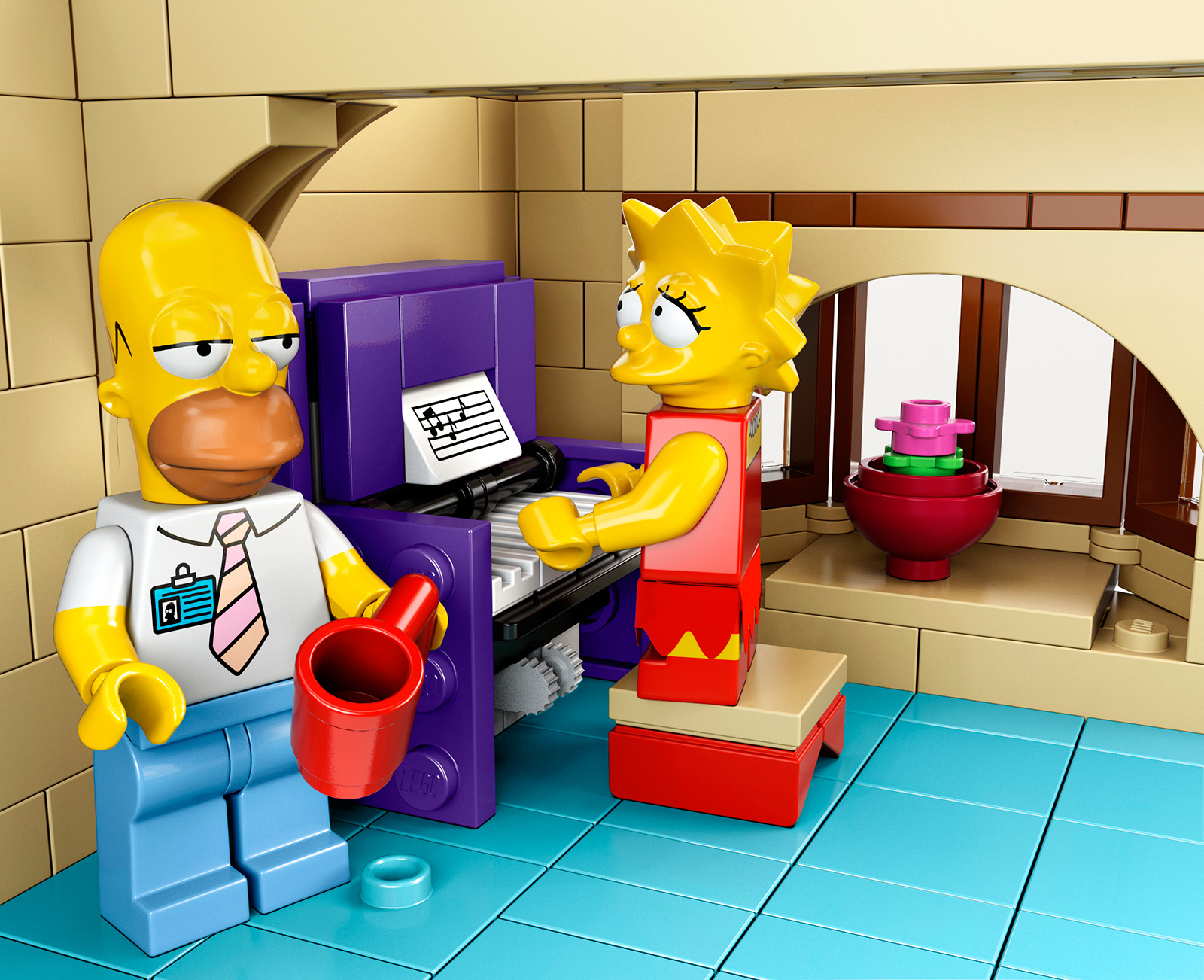 Игрушечный дом, Симпсоны, конструктор LEGO, The Simpsons