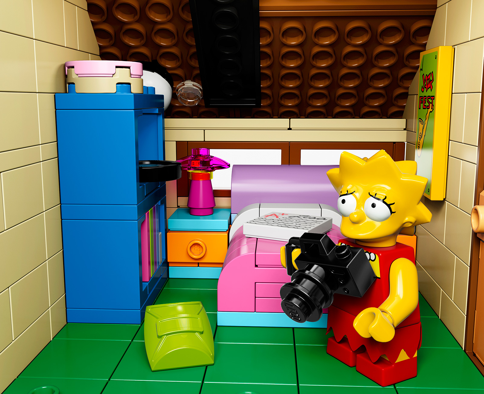 Игрушечный дом, Симпсоны, конструктор LEGO, The Simpsons