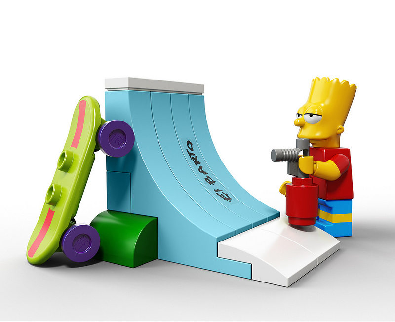 Игрушечный дом, Симпсоны, конструктор LEGO, The Simpsons