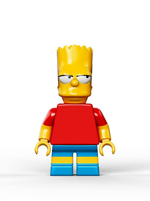 Игрушечный дом, Симпсоны, конструктор LEGO, The Simpsons