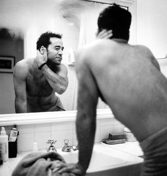 Знаменитые мужчины до 10 утра в фотографиях Вероник Виал мужчины до 10 утра, men before 10 am, Вероник Виал Veronique Vial