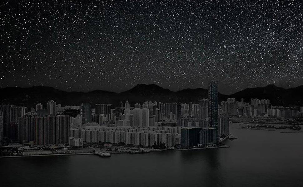 Города без света, крупные города без электричества, фотограф Тьерри Коэн, Thierry Cohen