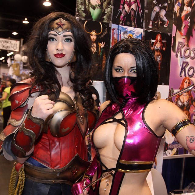 Потрясающие девушки с супергеройского события года Wondercon 2014 девушки Wondercon 2014, красотки с Wondercon 2014, сексуальные девушки с Wondercon 2014