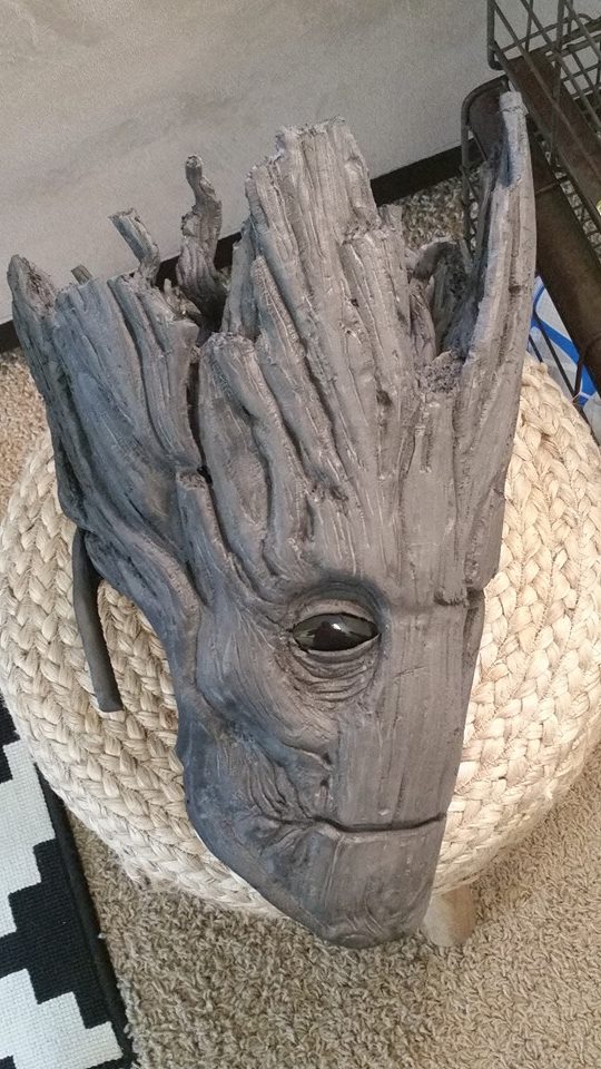Calen Hoffman Groot, костюм Грута, косплей на грута стражи галактики