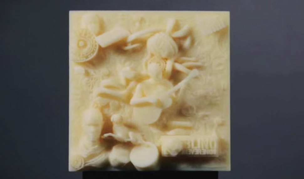 3d фотографии для ослепших людей, 3d фотографии для слепых людей, распечатали фотографии в 3d