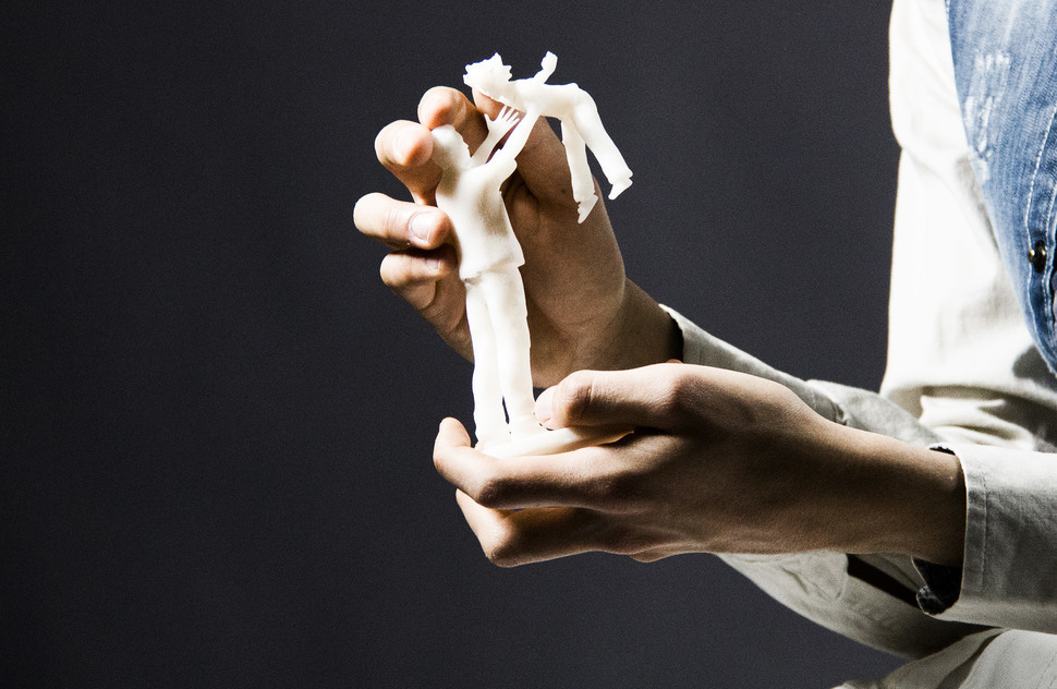 3d фотографии для ослепших людей, 3d фотографии для слепых людей, распечатали фотографии в 3d