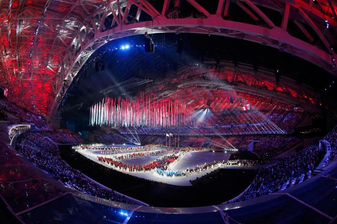 закрытие, зимняя олимпиада 2014, сочи