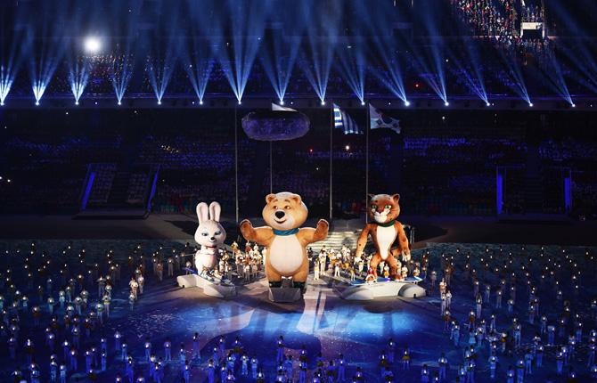 закрытие, зимняя олимпиада 2014, сочи