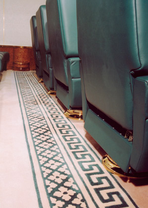 На борту №1, внутри самолета президента России, внутри самолета Путина, самолет Путина