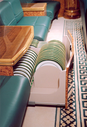 На борту №1, внутри самолета президента России, внутри самолета Путина, самолет Путина