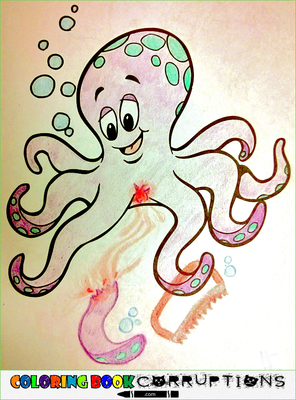 Смешная раскраска, Coloring Book Corruptions, брат  раскраска смешно