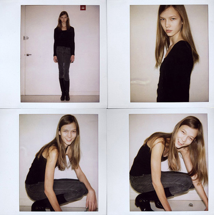 модели до своей популярности, супермодели