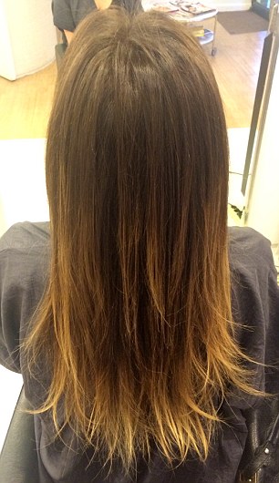 Велатерапия. Волосы до, во время и после того, как их подровняли огнем