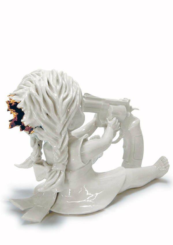 Самые жуткие фарфоровые куклы из всех, что вы видели Жуткие фарфоровые куклы, скульптор страшные куклы, Мария Рубинке, Maria Rubinke, страшные куклы из фарфора