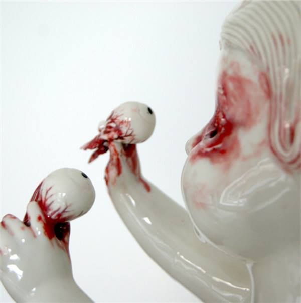Самые жуткие фарфоровые куклы из всех, что вы видели Жуткие фарфоровые куклы, скульптор страшные куклы, Мария Рубинке, Maria Rubinke, страшные куклы из фарфора
