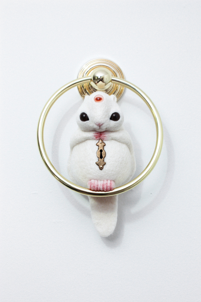 Zoe Williamsскульптуры из фетра, войлочные скульптуры охотничьи трофеи, Зои Уильямс Zoe Williams 